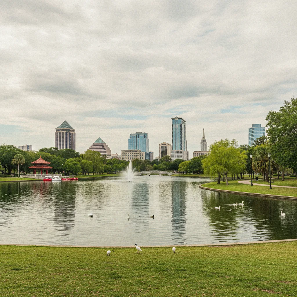 Lake Eola Park, Florida