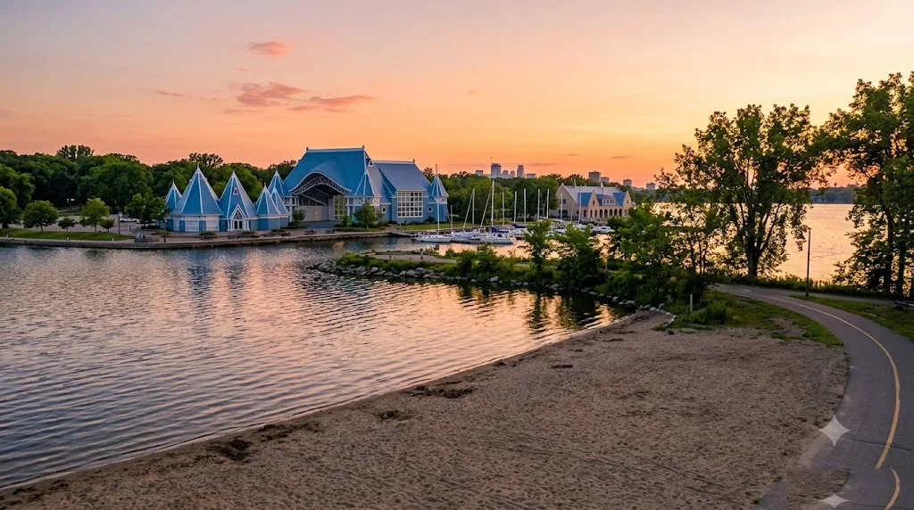 Lake Harriet Bandshell Park Beach, Minnesota
