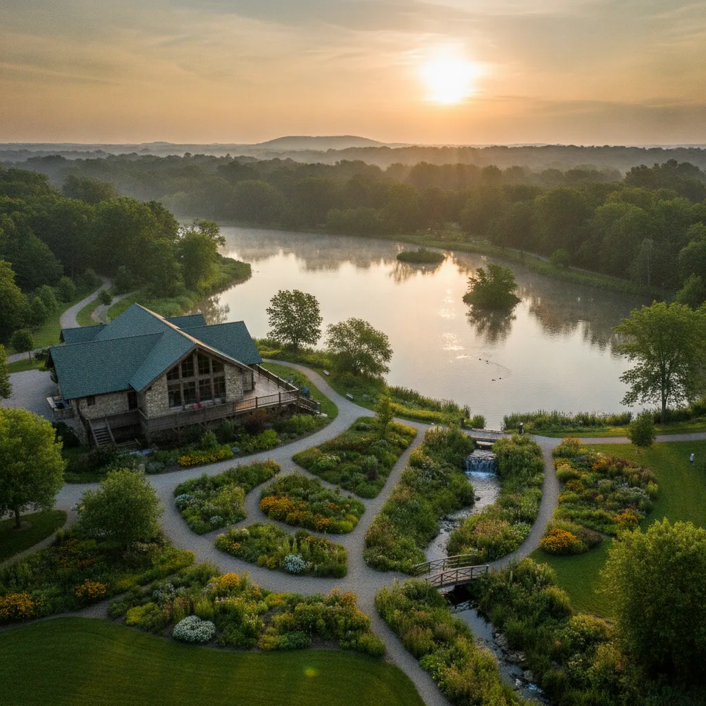 Lake Katherine Nature Center and Botanic Gardens, Illinois
