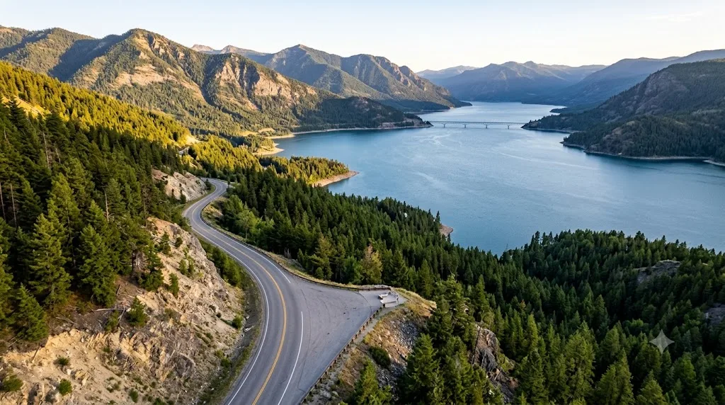 Lake Koocanusa Scenic Byway, Montana