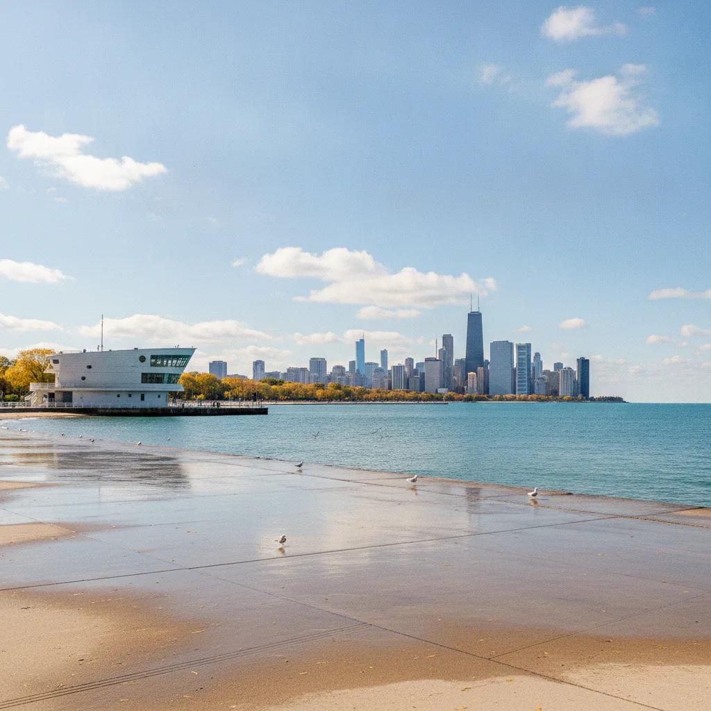 Lake Michigan (Chicago Beaches - North Avenue Beach), Illinois