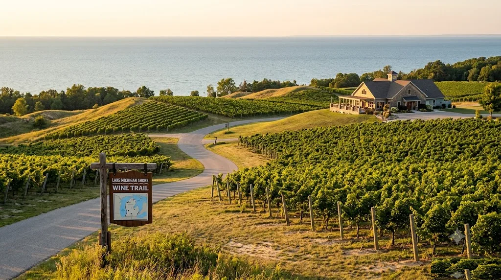 Lake Michigan Shore Wine Trail, Michigan