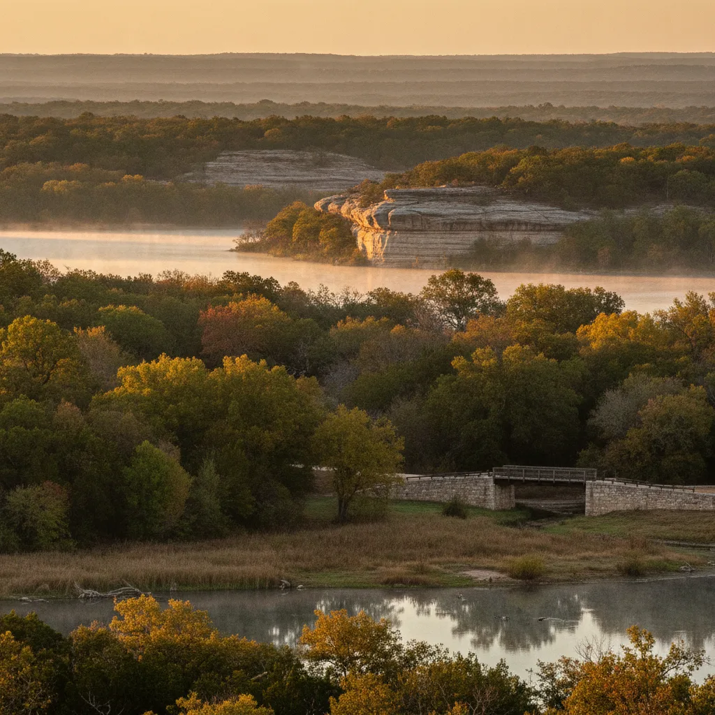 Lake Mineral Wells State Park & Trailway, Texas
