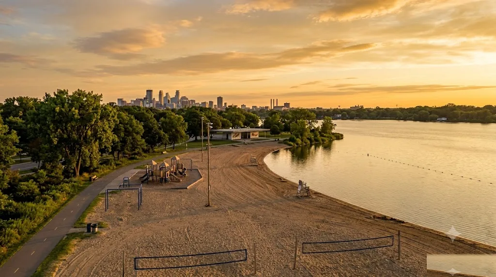 Lake Nokomis Main Beach, Minnesota