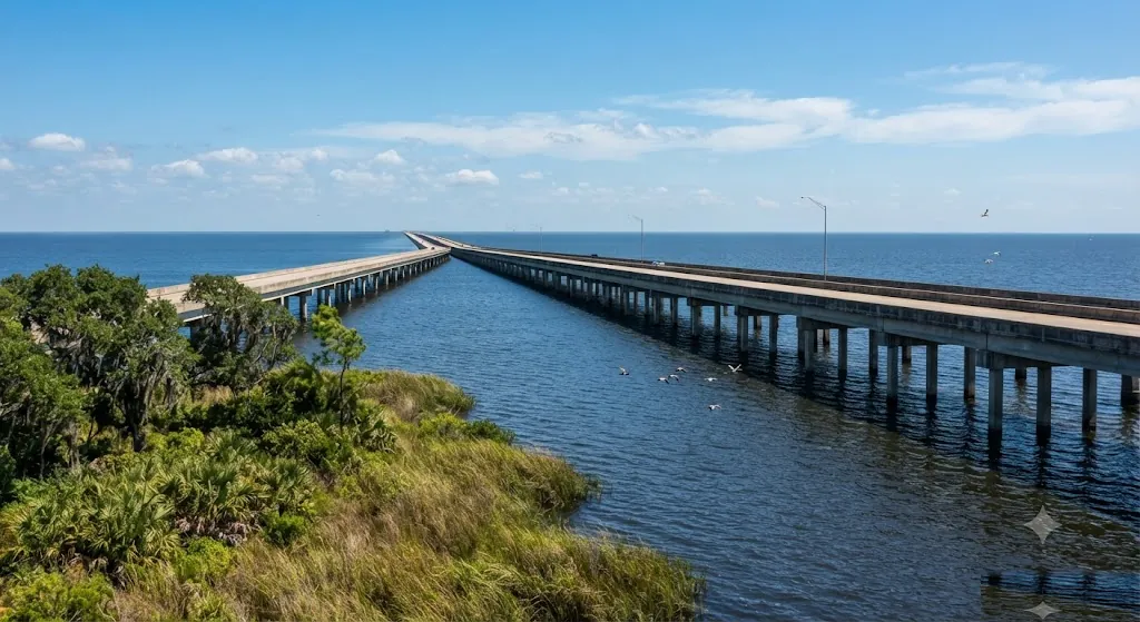 Lake Pontchartrain Causeway, Louisiana