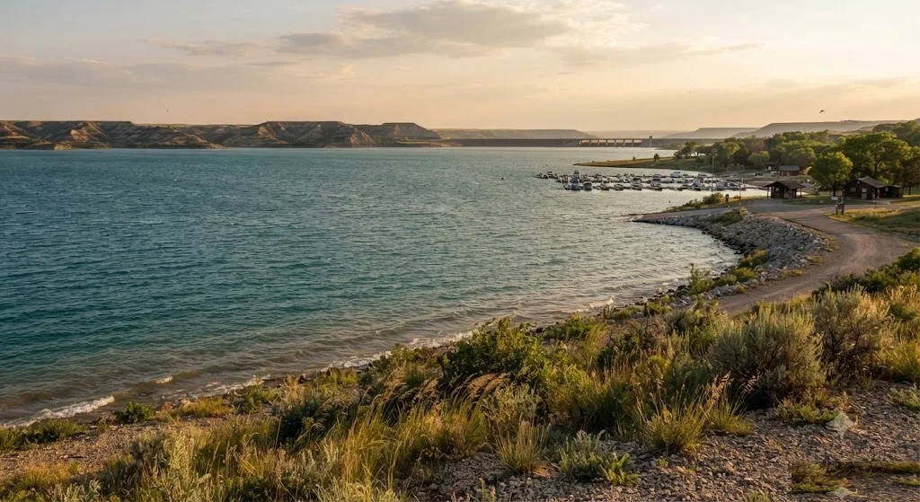 Lake Sakakawea, North Dakota