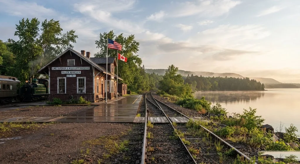 Lake Superior & Mississippi Railroad, Minnesota