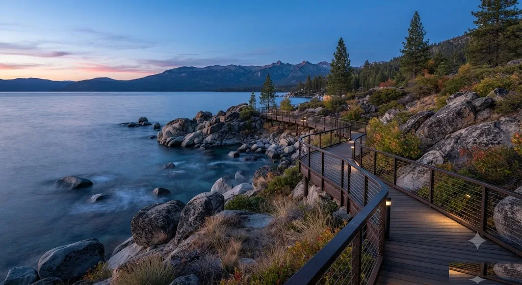 Lake Tahoe East Shore Trail, Nevada