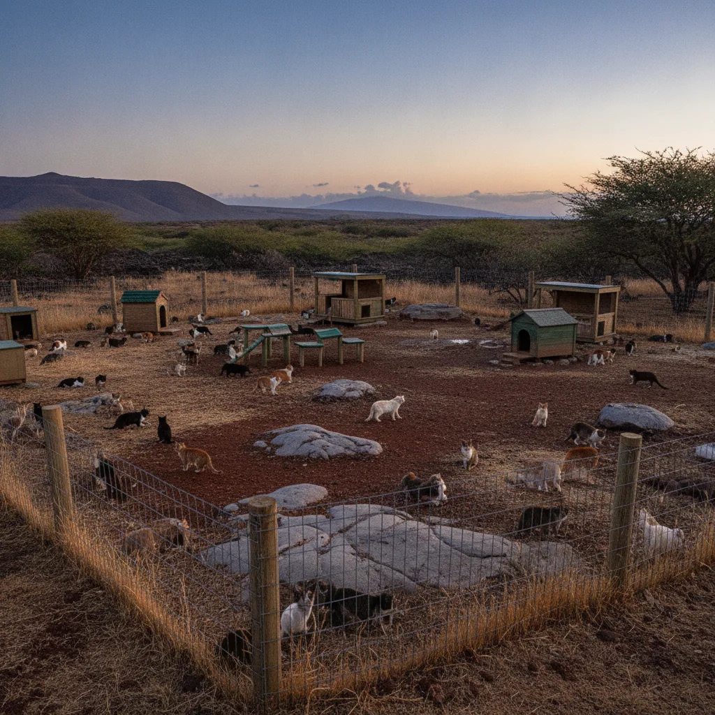 Lana'i Cat Sanctuary, Hawaii
