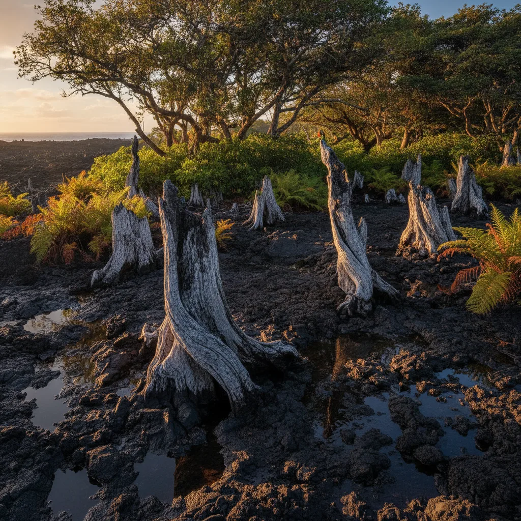 Lava Tree State Monument, Hawaii