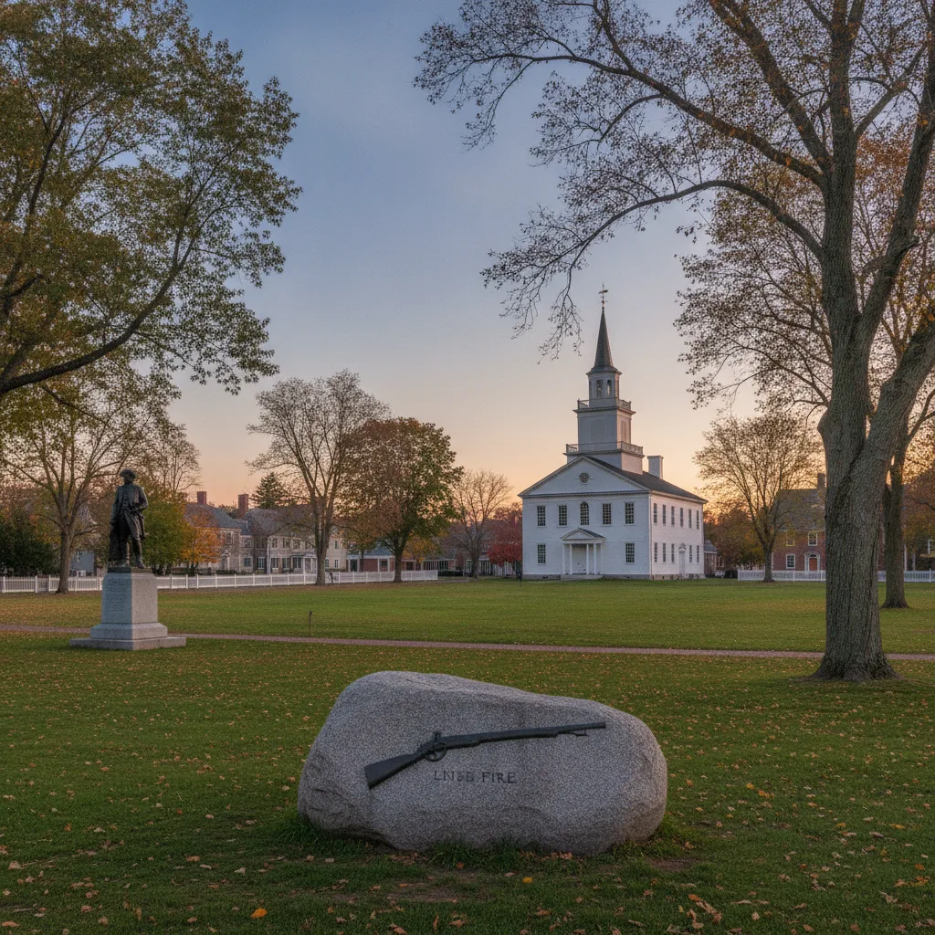 Lexington Battle Green, Massachusetts