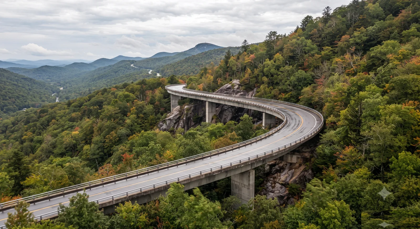 Linn Cove Viaduct, North Carolina