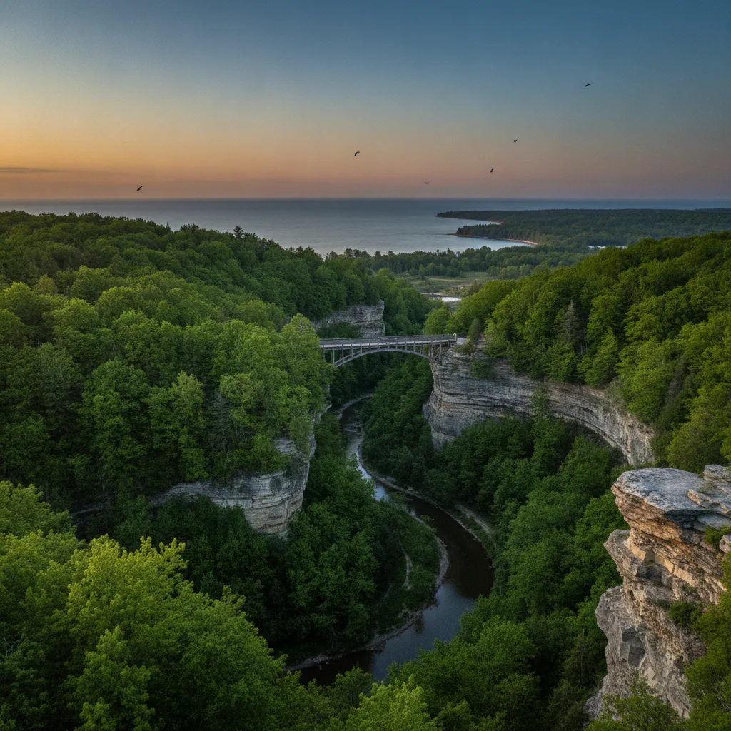 Lion's Den Gorge Nature Preserve, Wisconsin