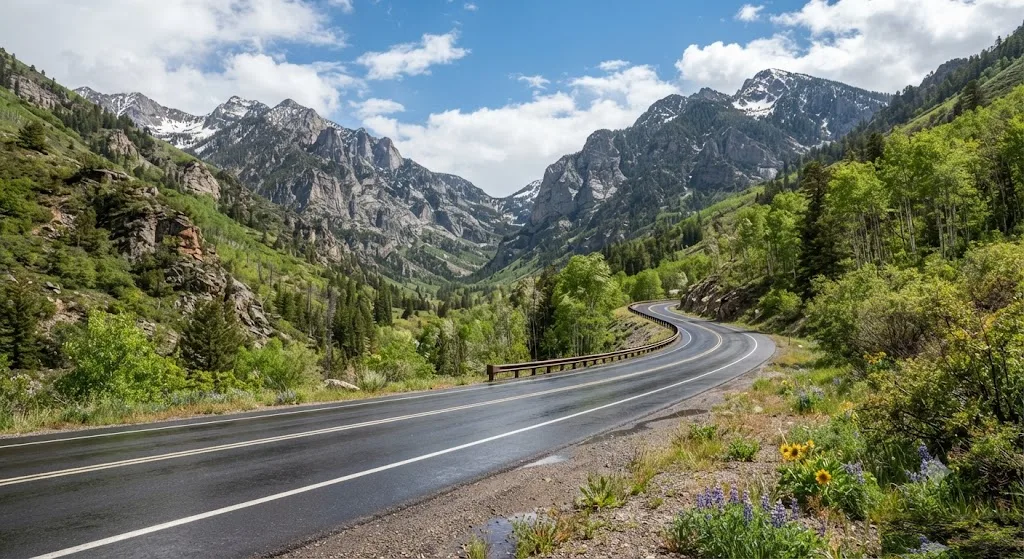 Little Cottonwood Canyon Scenic Byway, Utah