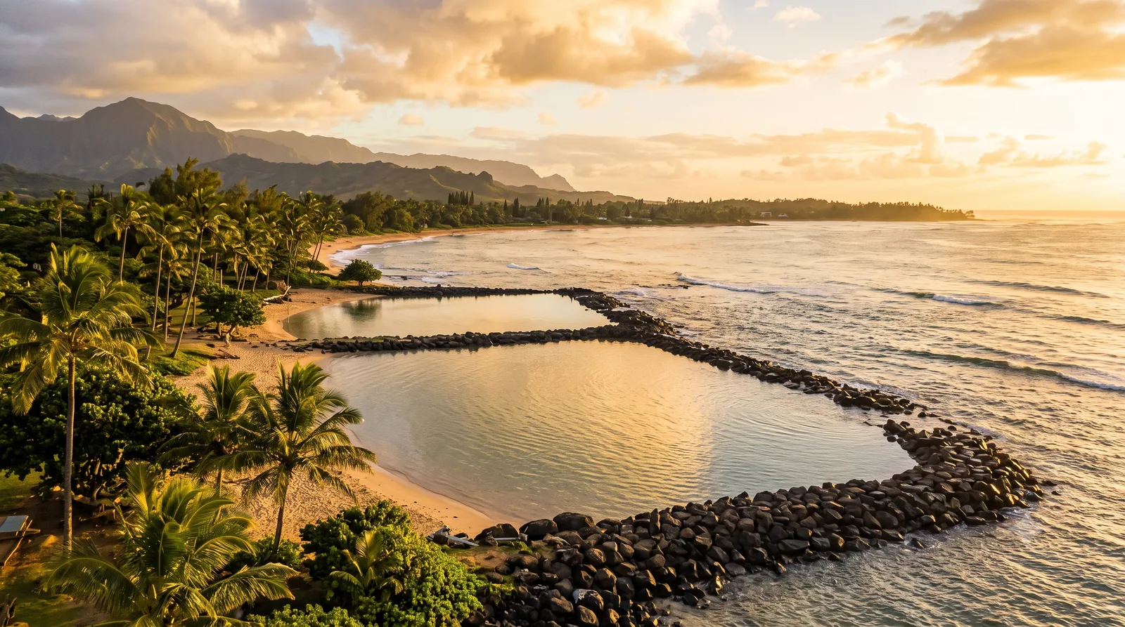Lydgate Beach Park, Hawaii