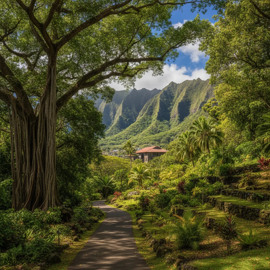 Lyon Arboretum, Hawaii