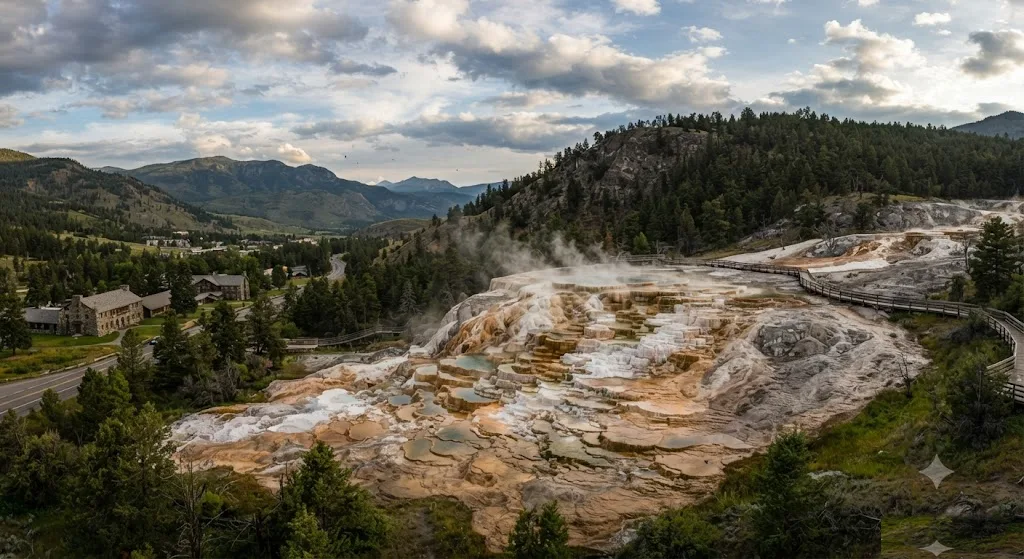 Mammoth Hot Springs, Wyoming