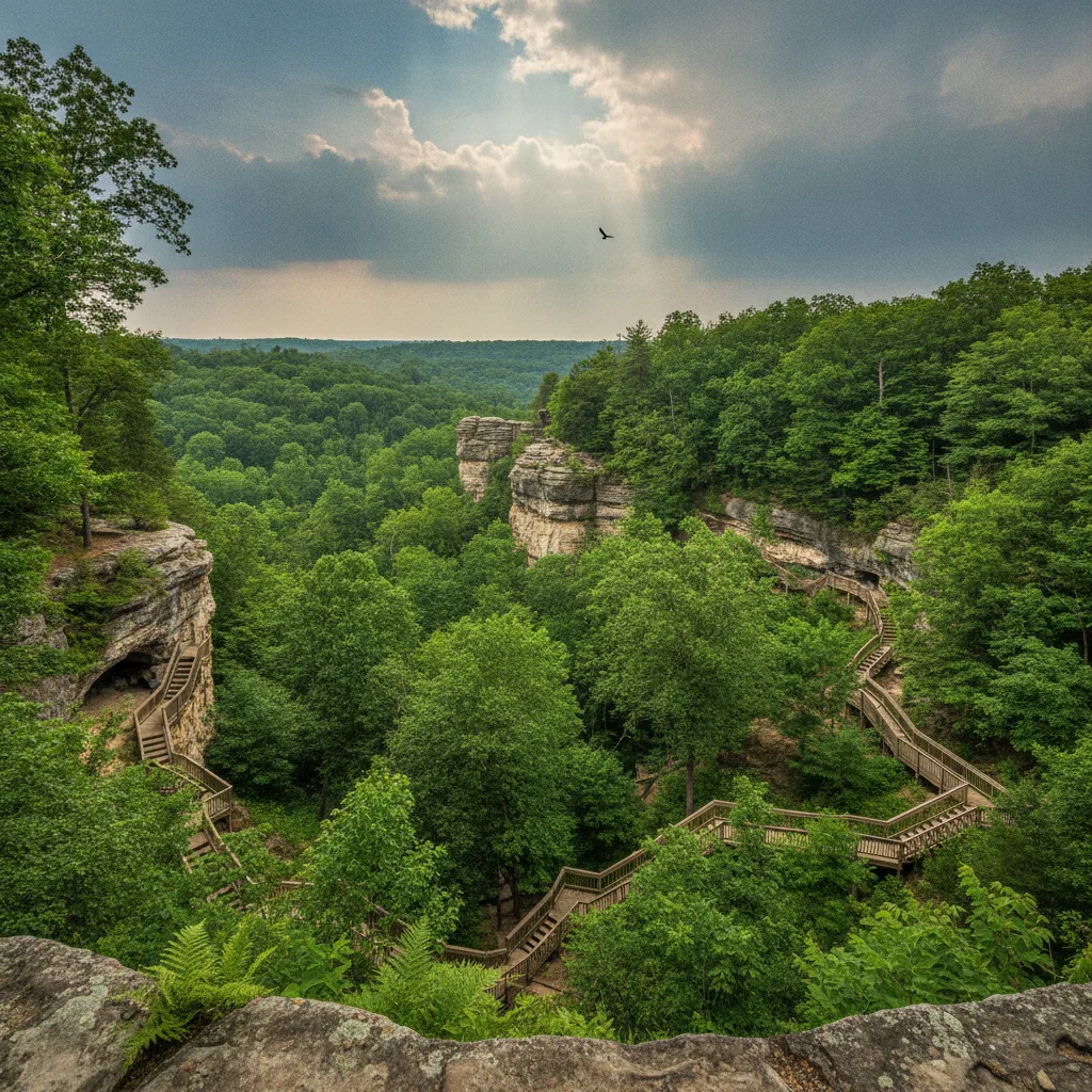 Maquoketa Caves State Park, Iowa