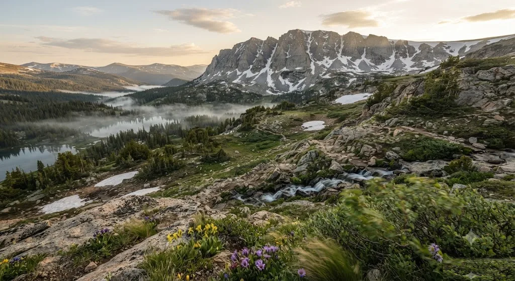 Medicine Bow Peak Trail, Wyoming