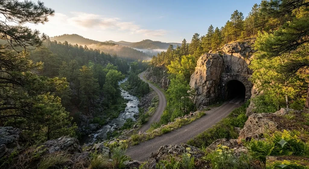 Mickelson Trail Tunnels, South Dakota