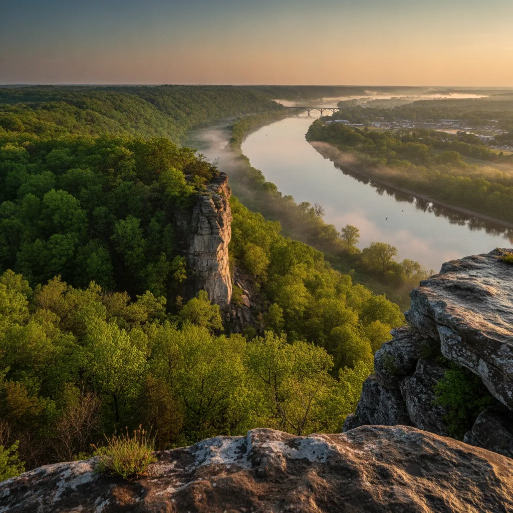 Mississippi Palisades State Park, Illinois