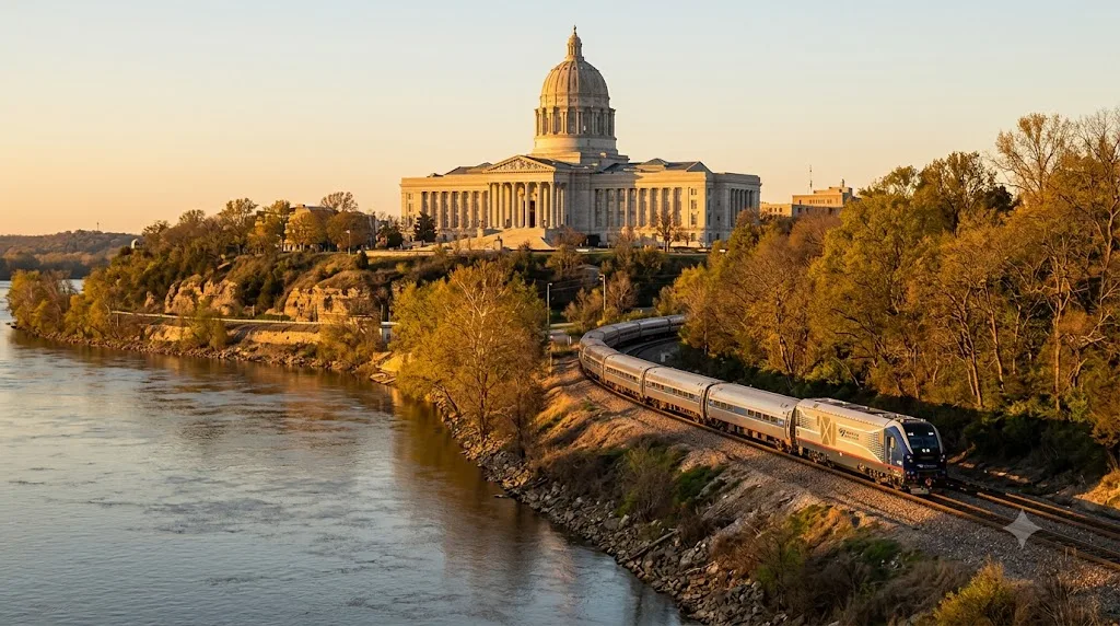 Missouri River Runner (Amtrak), Missouri