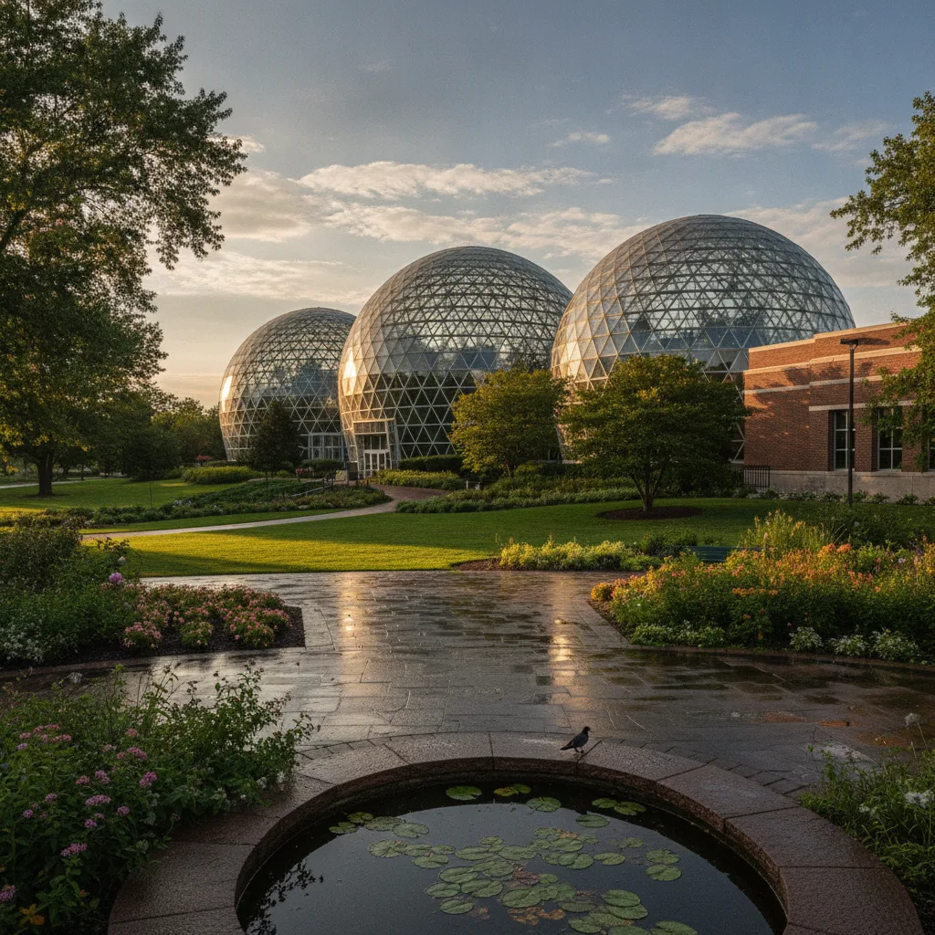 Mitchell Park Horticultural Conservatory (The Domes), Wisconsin