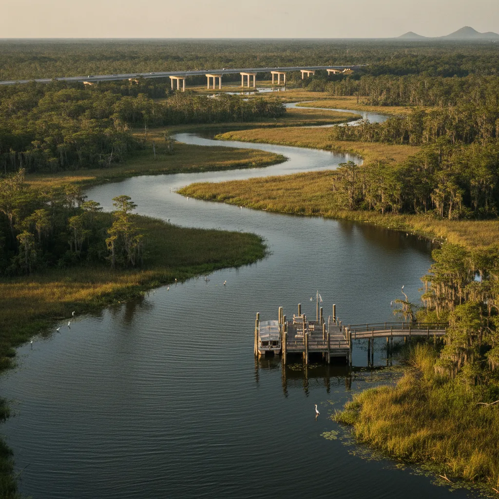 Mobile-Tensaw River Delta, Alabama