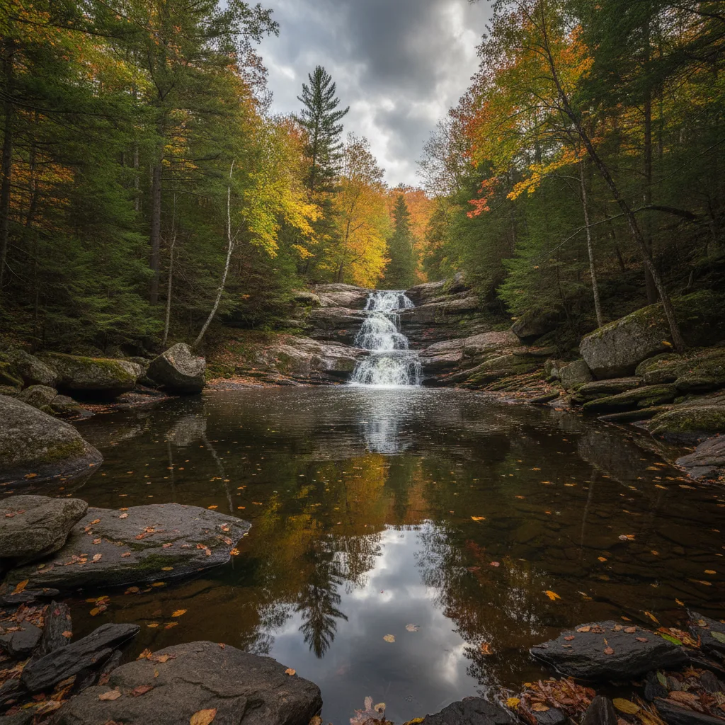 Moss Glen Falls (Stowe), Vermont