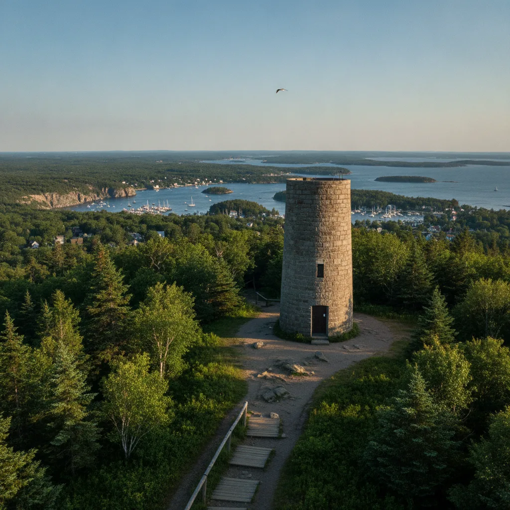 Mount Battie Trail, Maine