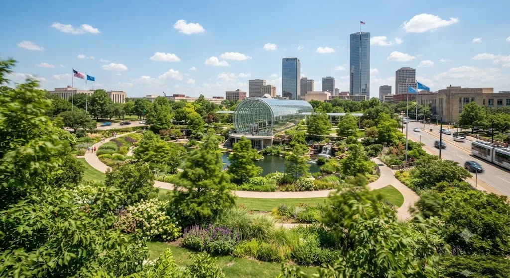 Myriad Botanical Gardens, Oklahoma