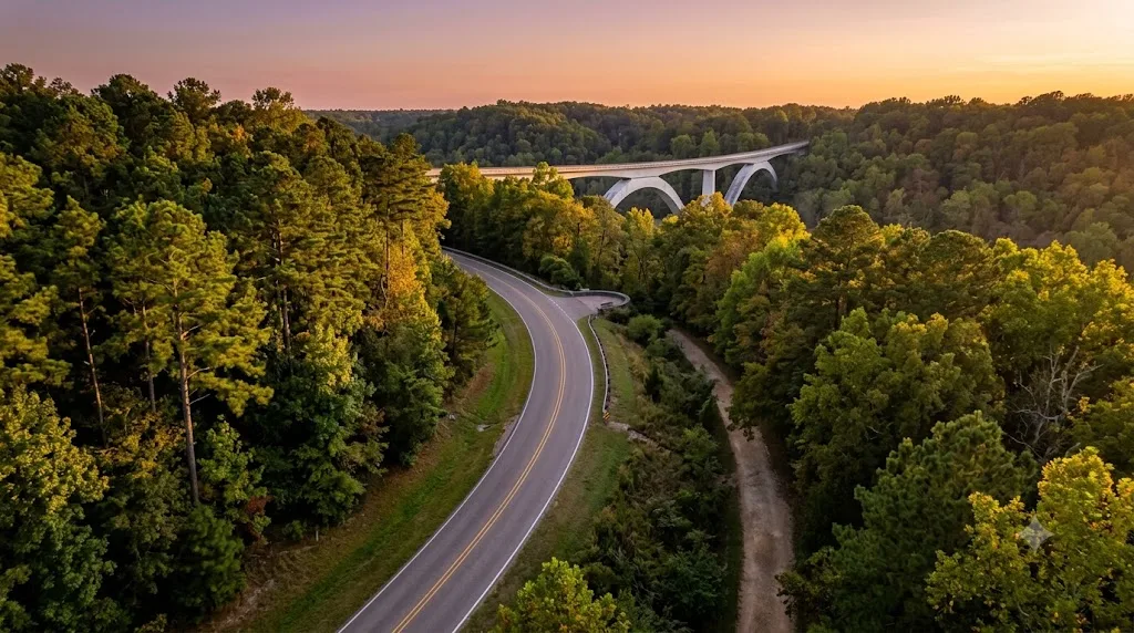 Natchez Trace Parkway, Mississippi