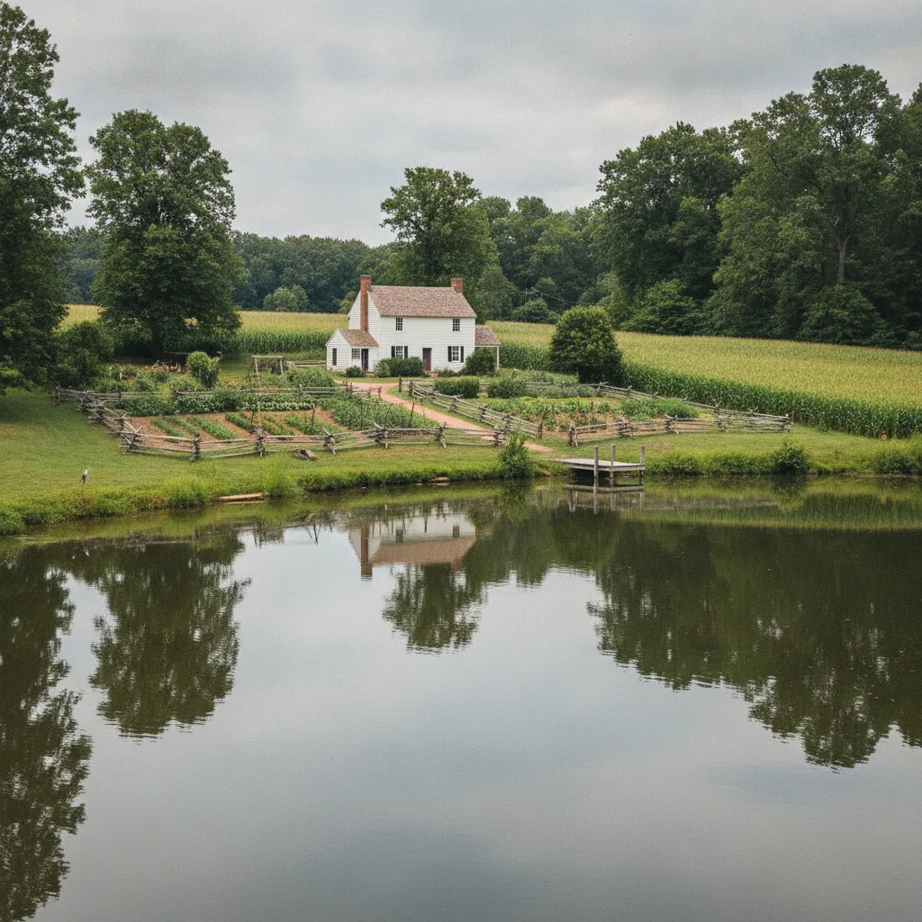 National Colonial Farm at Accokeek Creek, Maryland
