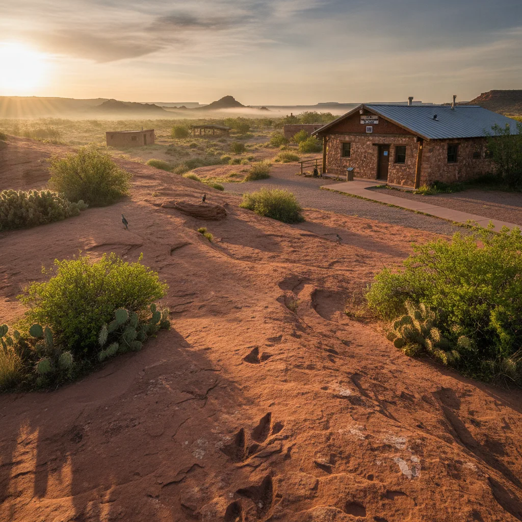 Navajo Moenave Dinosaur Tracks, Arizona