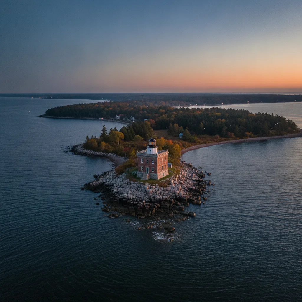 New London Ledge Lighthouse, Connecticut