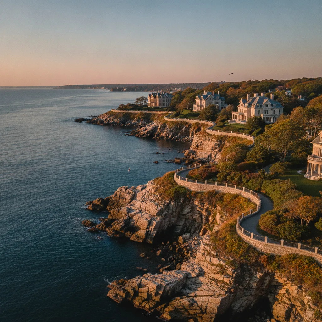 Newport Cliff Walk, Rhode Island