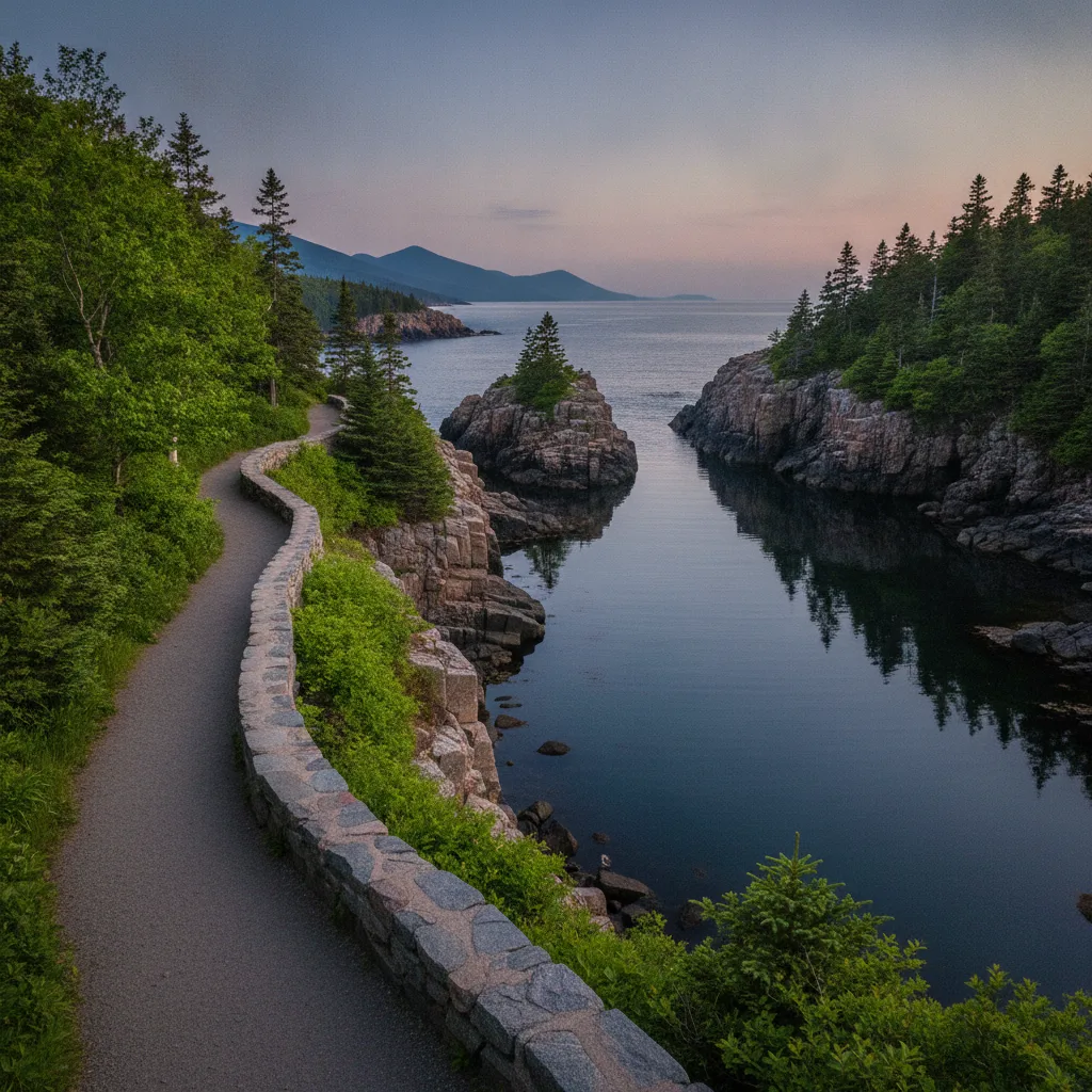 Ocean Path Trail, Maine