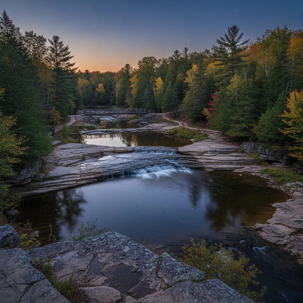 Ocqueoc Falls State Forest Park, Michigan