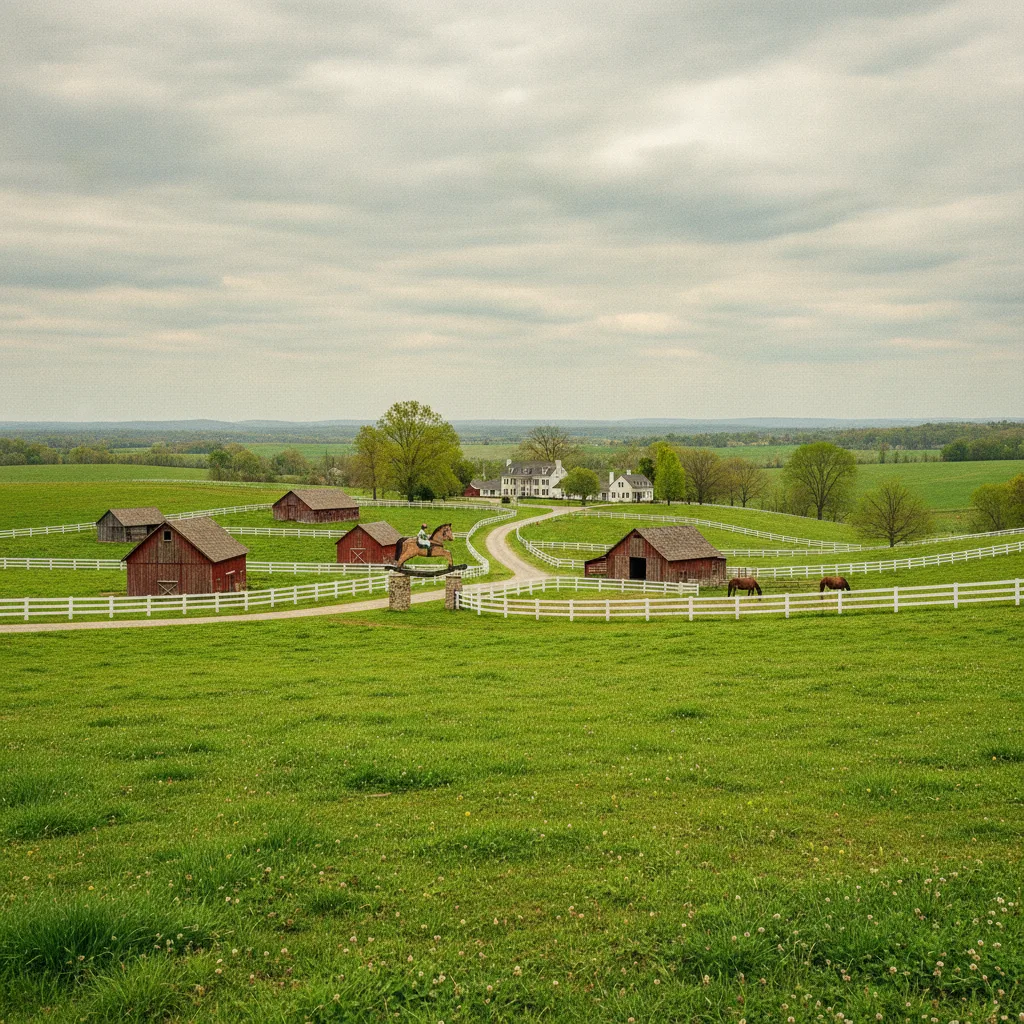 Old Friends Thoroughbred Retirement Farms, Kentucky