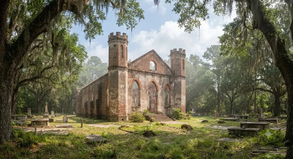 Old Sheldon Church Ruins, South Carolina