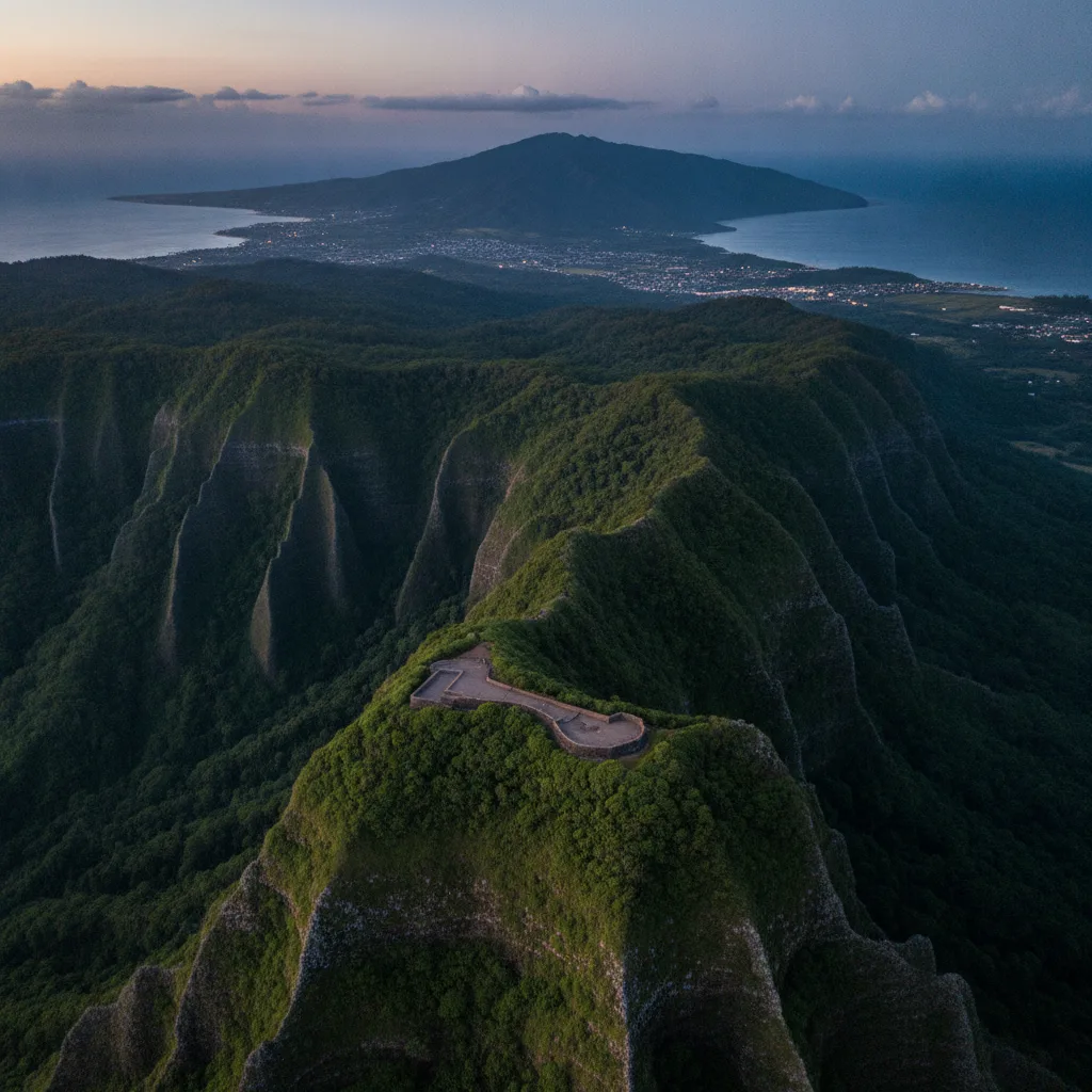 Pali Lookout (Nu'uanu Pali State Wayside), Hawaii