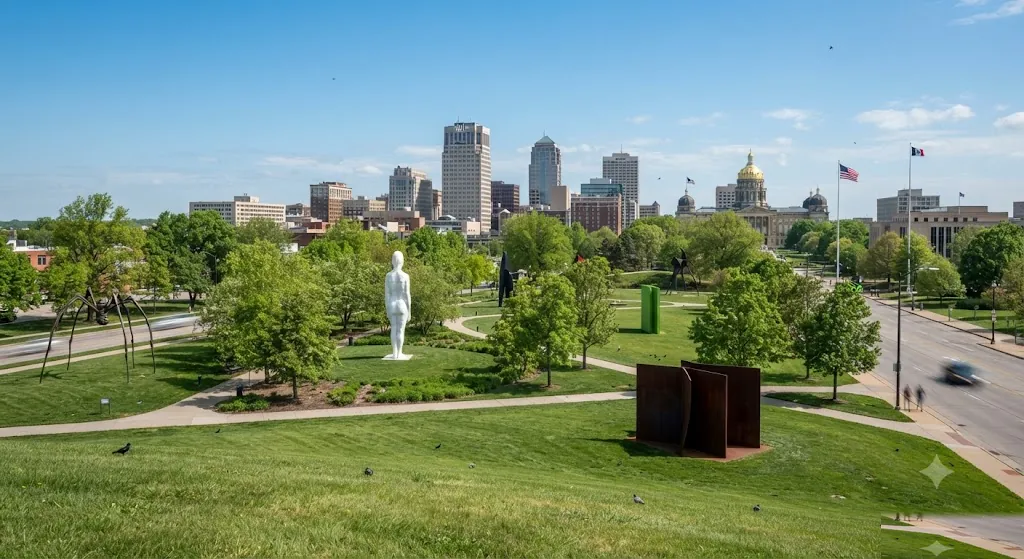 Pappajohn Sculpture Park, Iowa