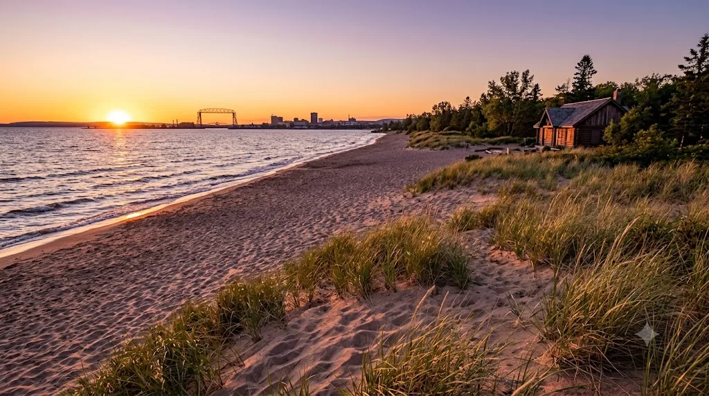 Park Point Beach, Minnesota