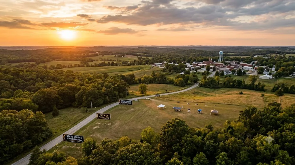 Path of Totality (Solar Eclipse Viewing Areas), Missouri