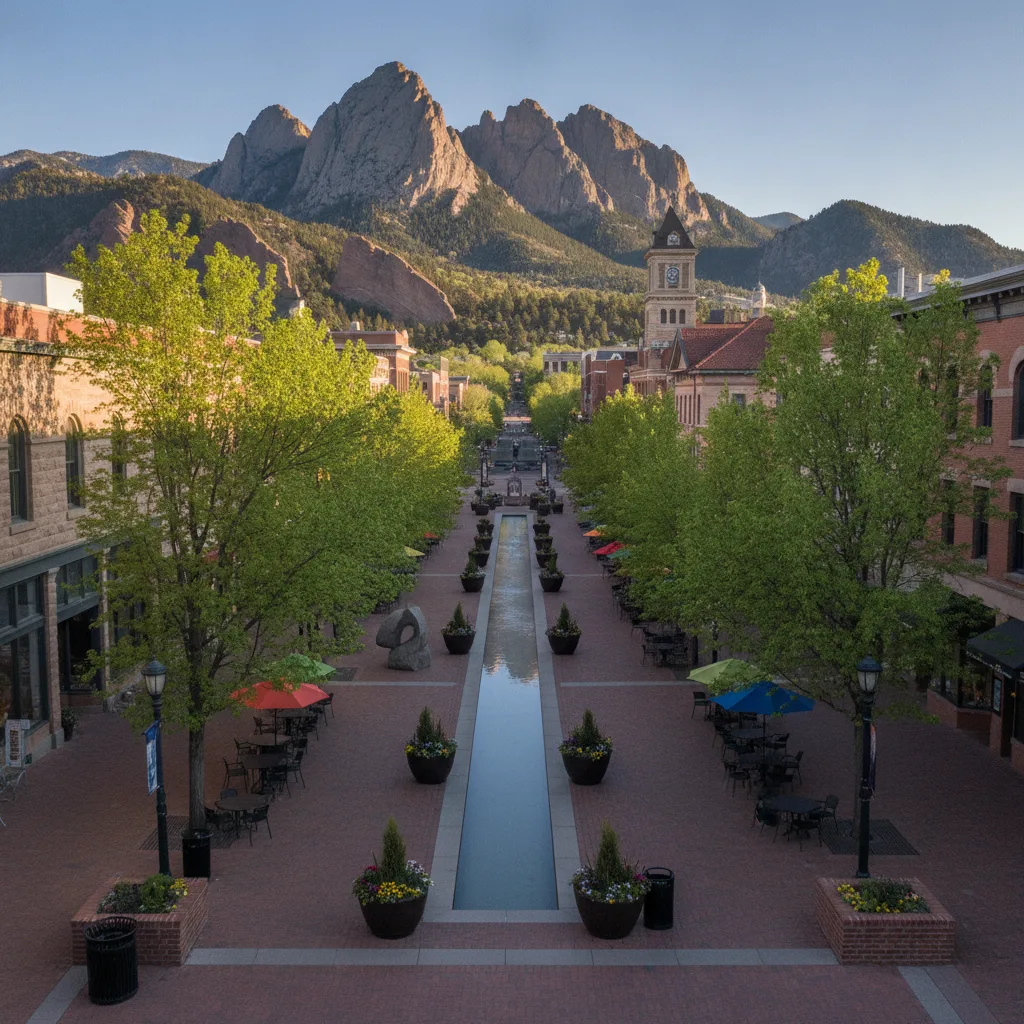 Pearl Street Mall, Colorado
