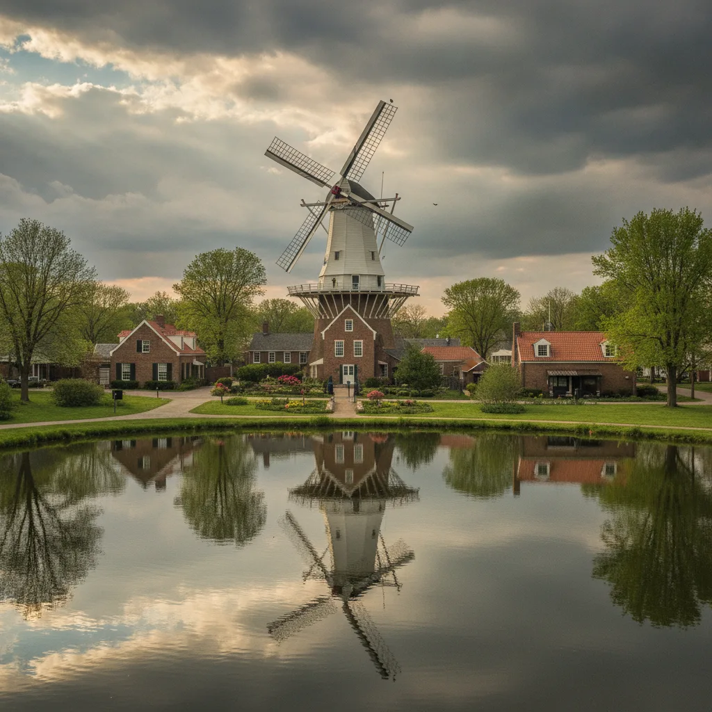 Pella Historical Village & Vermeer Windmill, Iowa