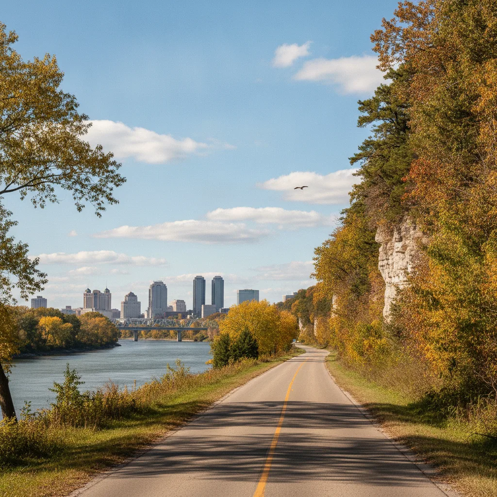 Peoria River Road, Illinois