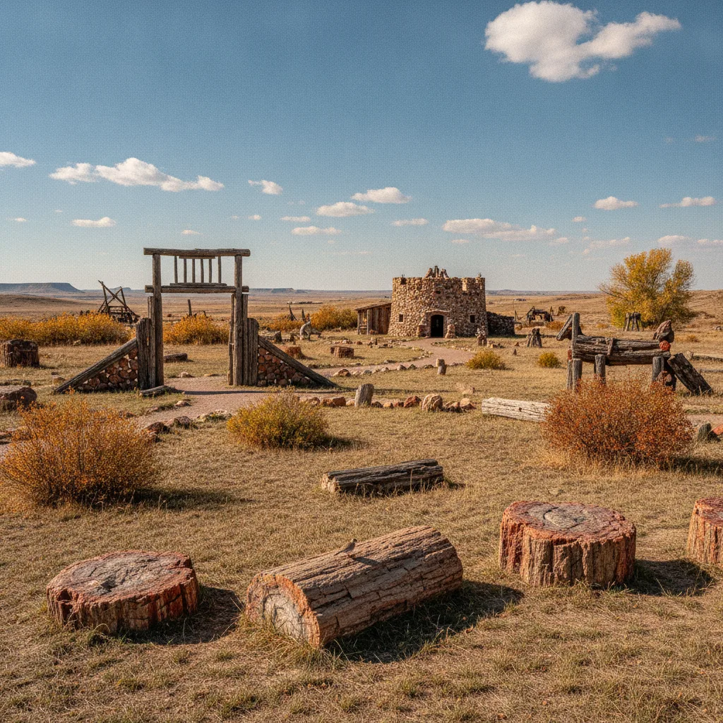 Petrified Wood Park, South Dakota