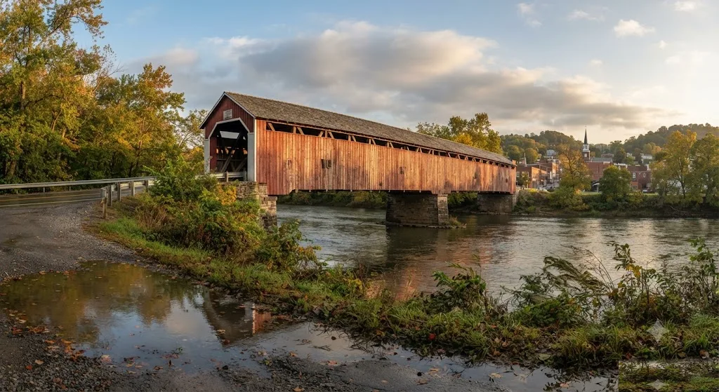 Philippi Covered Bridge, West Virginia