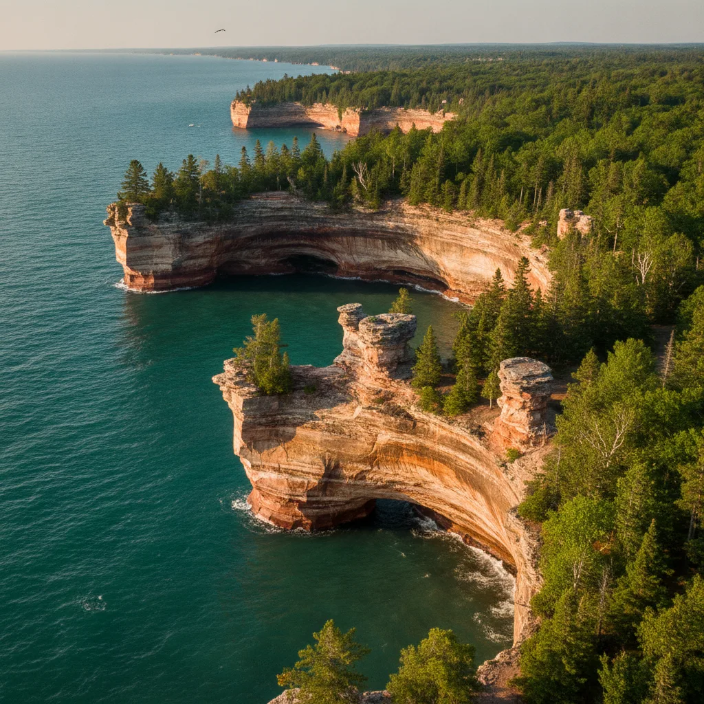 Pictured Rocks National Lakeshore, Michigan